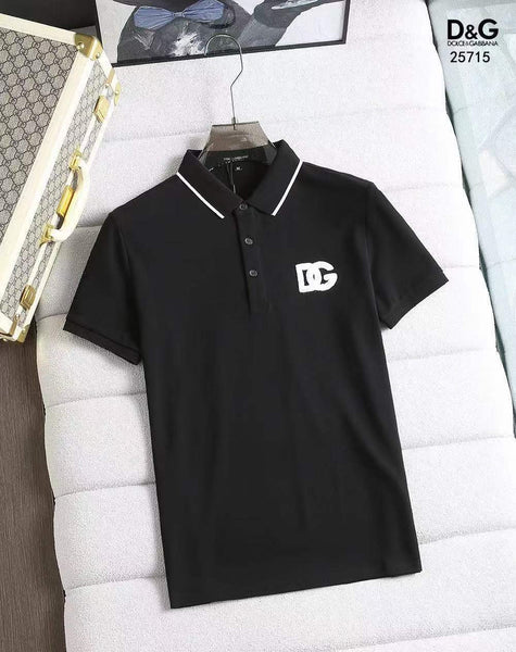 Luxury Embroidered  Logo cotton Polo Shirt