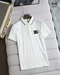 Luxury Embroidered  Logo cotton Polo Shirt