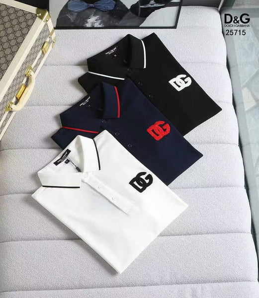 Luxury Embroidered  Logo cotton Polo Shirt