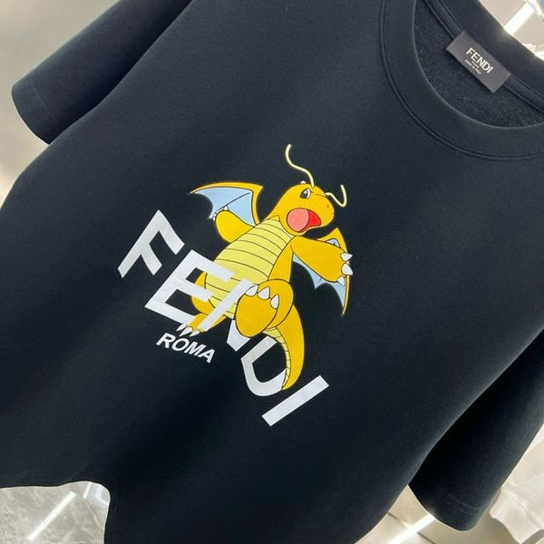 Luxury FRGMT Pokemon Drop Shoulder T-shirt