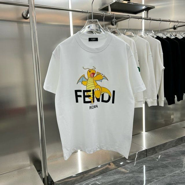 Luxury FRGMT Pokemon Drop Shoulder T-shirt