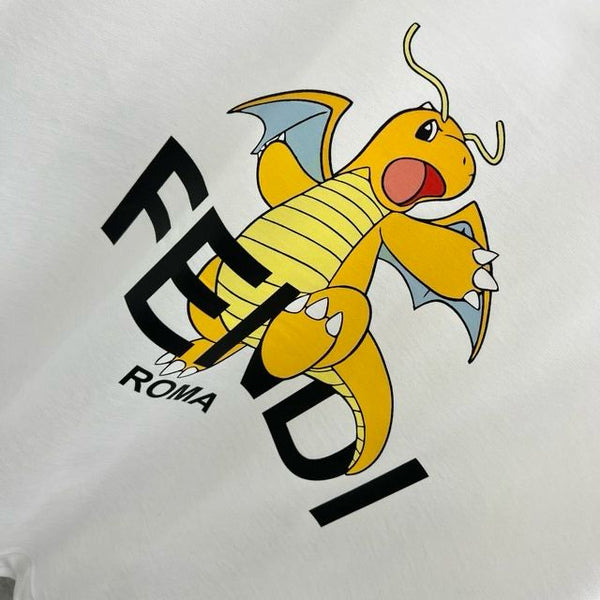 Luxury FRGMT Pokemon Drop Shoulder T-shirt