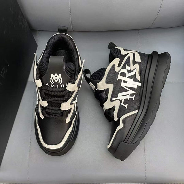 Luxuries' Men Lace-Up Mesh Sneakers