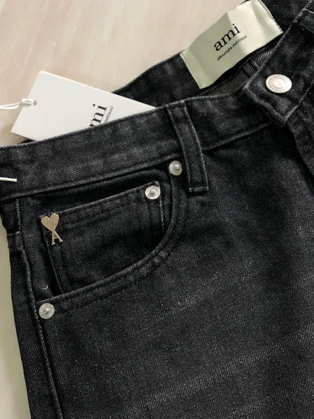 Wide Jeans with 5-Pocket Styling