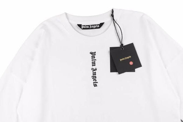 Premium Vertical Letter Printing Logo Oversized T-shirt