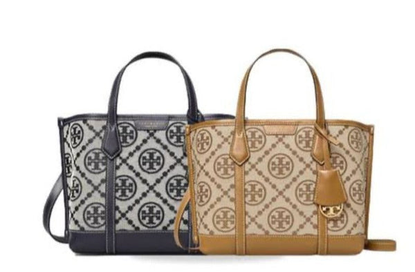 Perry T Monogram Triple -Compartment Tote