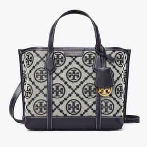 Perry T Monogram Triple -Compartment Tote