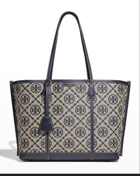 Perry T Monogram Triple -Compartment Tote