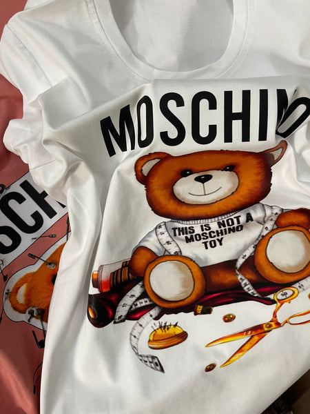 Premium Teddy Bear Printed Cotton Tees