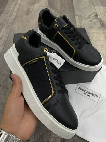 Luxury Collection Patched Low Top  Sneakers