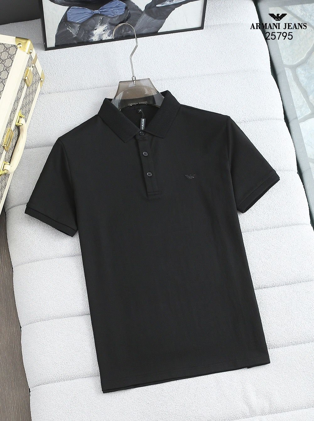 Luxurious  T-shirt with Embroidered Logo