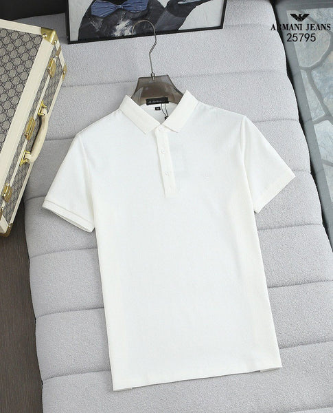 Luxurious  T-shirt with Embroidered Logo