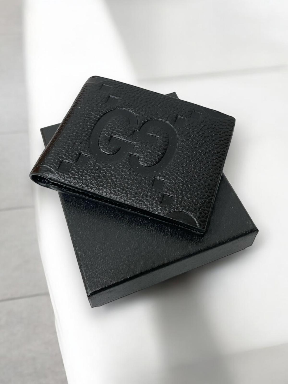 Jumbo GG leather wallet