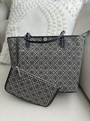 Premium T Monogram Jacquard Tote Bag