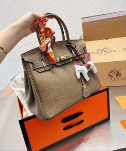 Premium Leather Birkin  Hand Bag