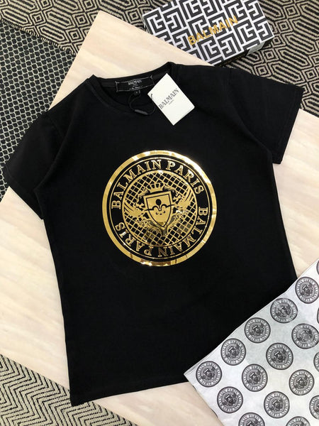 Luxury and  fashionable  Coin Logo T-shirt