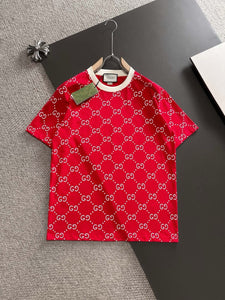 Luxury All Over GG Logo Printed T-shirt