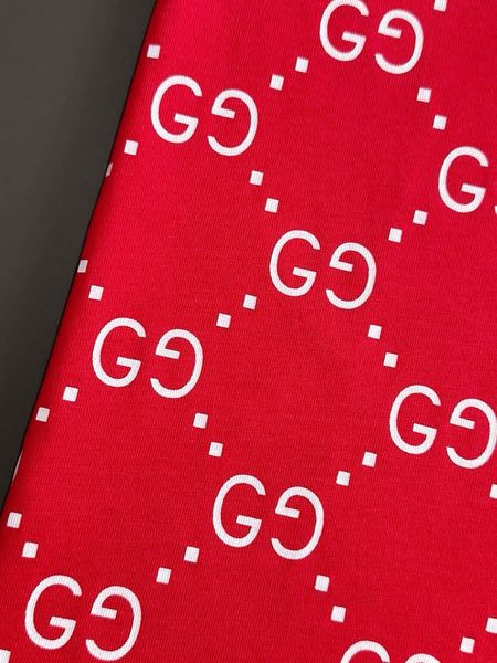 Luxury All Over GG Logo Printed T-shirt