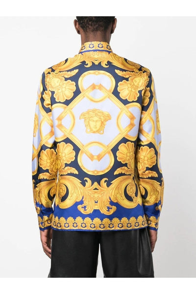 Premium  baroque-Print Shirt