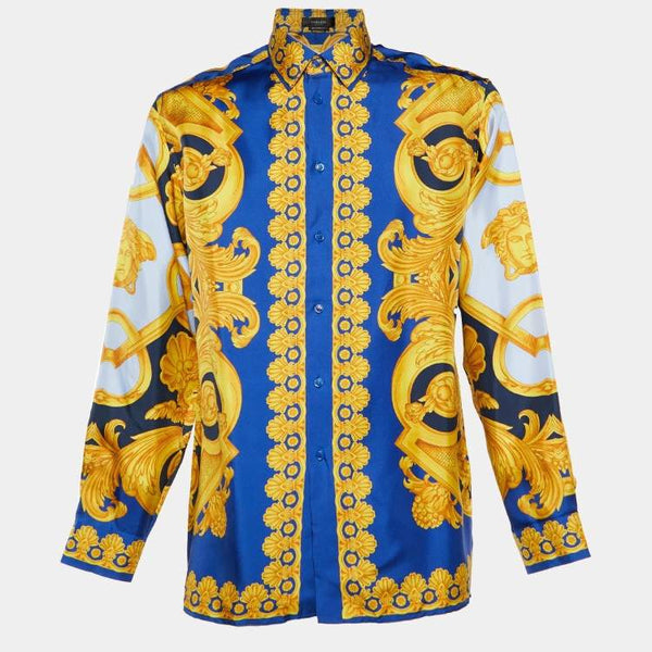 Premium  baroque-Print Shirt