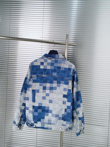 Premium Pixel Design  Denim Pant and Denim Jacket