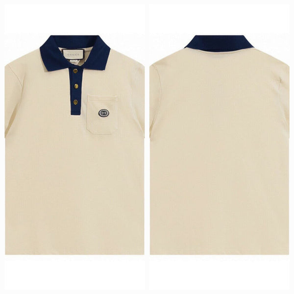 Luxury  Interlocking G Patch Polo