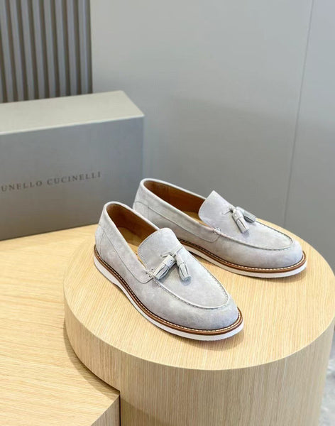 Premium Grey Leandra Loafers