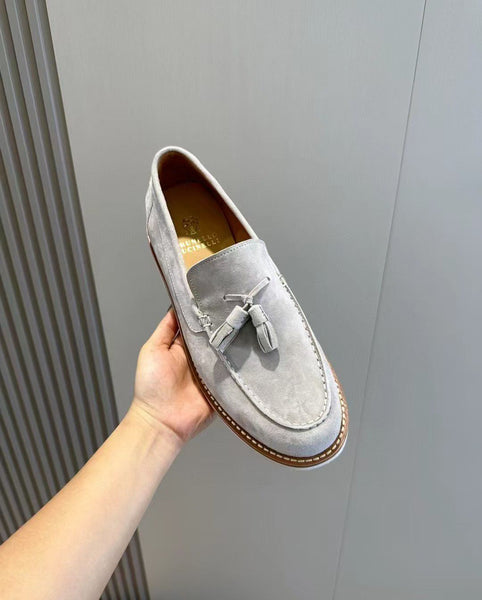 Premium Grey Leandra Loafers