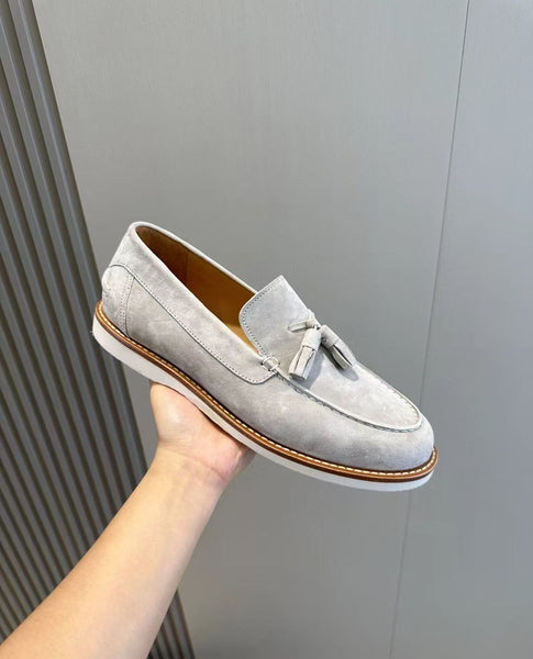 Premium Grey Leandra Loafers