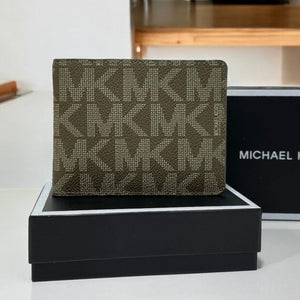 Men's Premium All-Over Logo Print Wallet