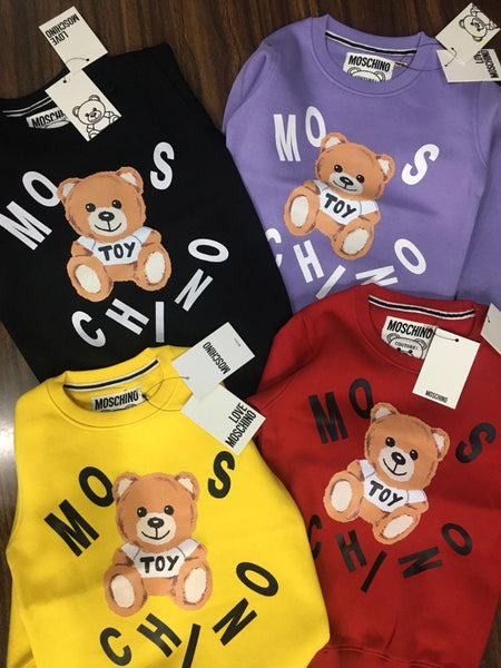 Luxury Teddy Bear Print T-shirt