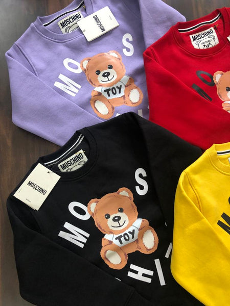 Luxury Teddy Bear Print T-shirt