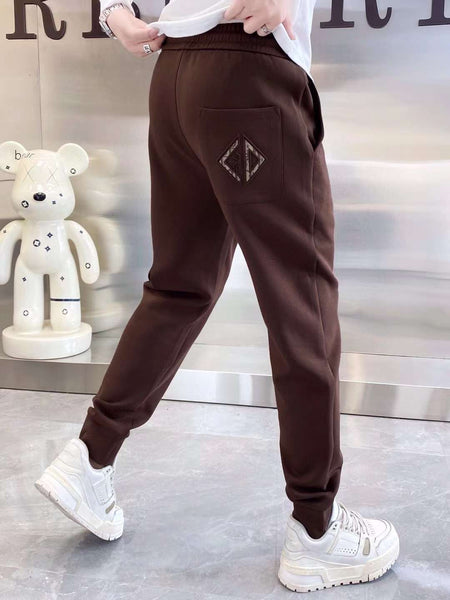 Luxury  Branded  Drawstring Closure Track Pant