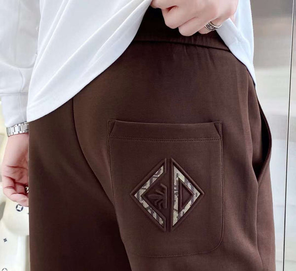 Luxury  Branded  Drawstring Closure Track Pant