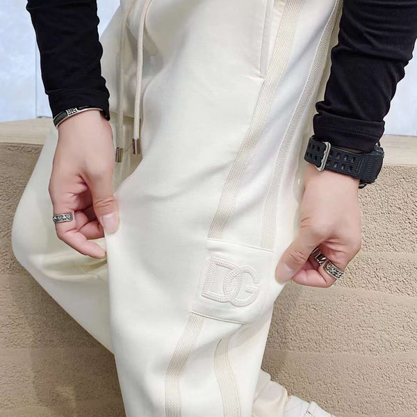 Active Comfort Drawstring Branded Track Pants