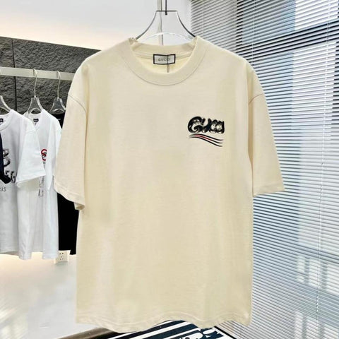 Premium Drop Shoulder T-shirt With Logo