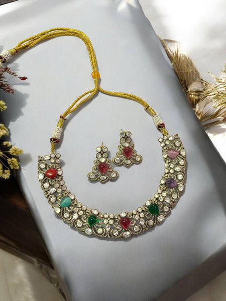 Designer Kundan Choker Necklace