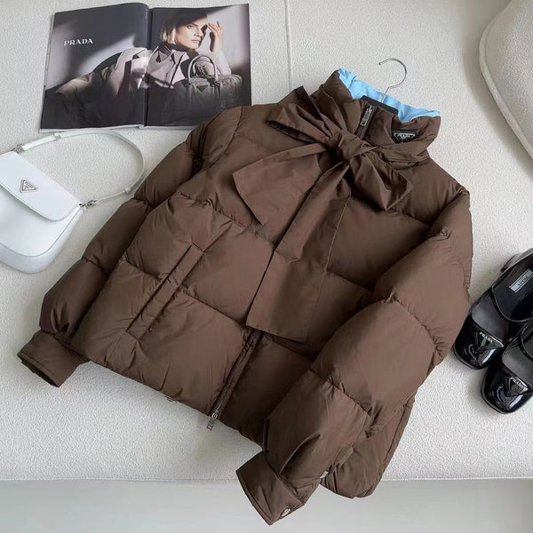 Luxe  Puffer Padded Jacket With Belt