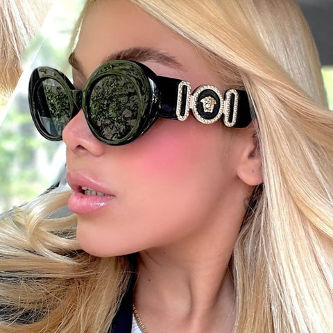 Luxury & Designer Oval-Frame Sunglasses