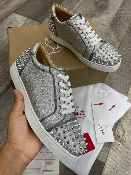 Imported  Glitter  Design Sneaker   With Spike