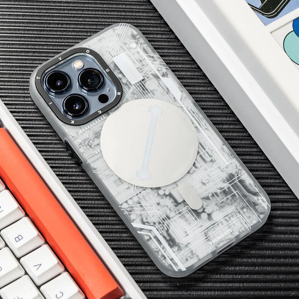 Technology Futuristic Design MagSafe Case for iPhone 14 Series