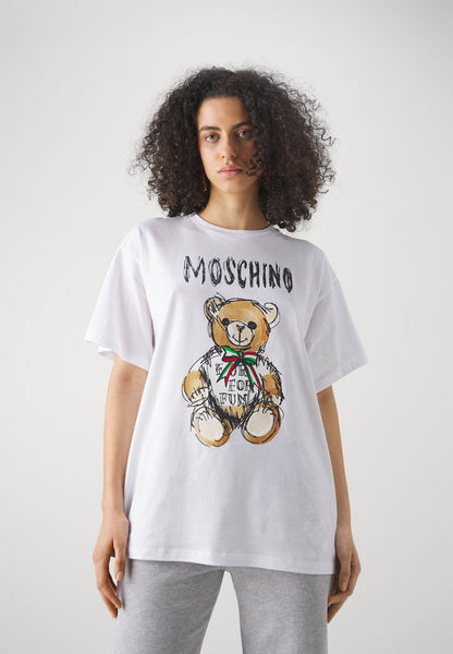 Drawn Teddy Bear Organic Jersey T-shirt