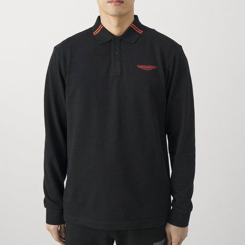 Luxury  Tipped Polo Full Sleeve T-shirt