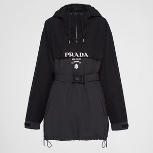 Women Branded Technical fabric anorak Jacket