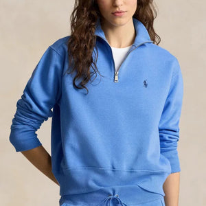 Imported Fleece Half-Zip Sweatshirt