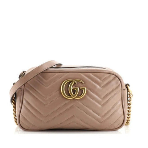 GG Marmont Leather Shoulder Bag for Women