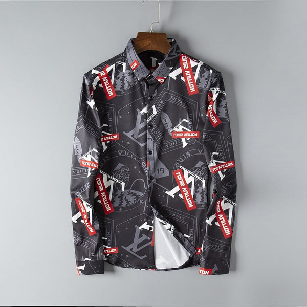 Premium Printed Cotton Fabric Shirt For Men