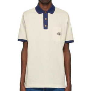 Luxury  Interlocking G Patch Polo