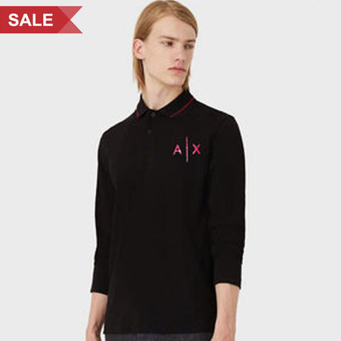 Men Premium Long Sleeves T-Shirt With Logo Initial