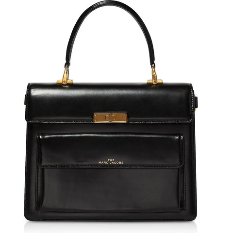 The Uptown Leather Top-Handle Bag